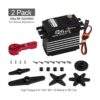 Paquete de 2 servos digitales de 55.1 lbs de alto par de_2