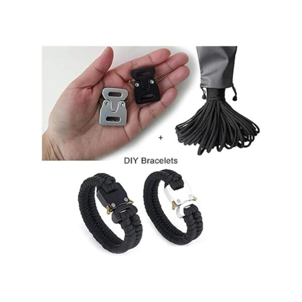 Paquete de 2 pulseras laterales de liberación rápida con_4