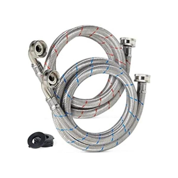 Paquete de 2 mangueras universales para lavadora con