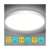 Paquete de 2 lámparas LED de techo empotradas de 12_2
