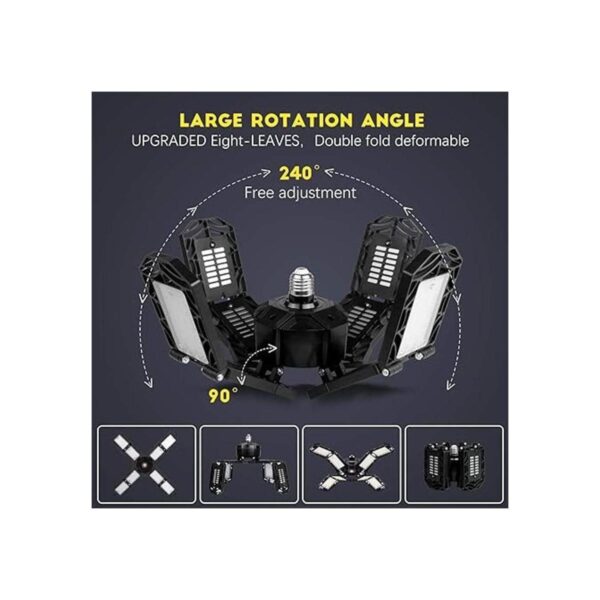 Paquete de 2 luces LED de garaje tornillo súper brillante_3