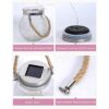 Paquete de 2 luces LED colgantes alimentadas por energía