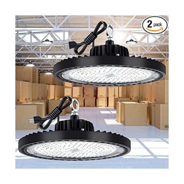 Paquete de 2 luces LED UFO de alta bahía luz LED de alta_1