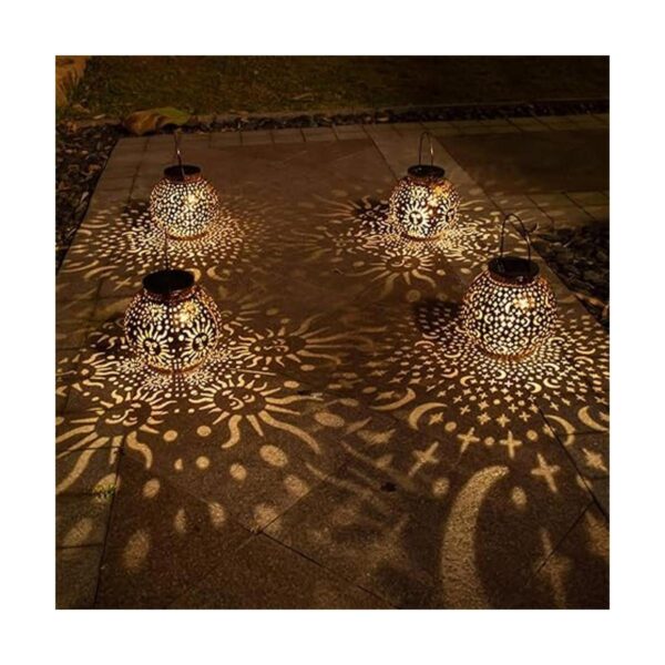 Paquete de 2 linternas solares para jardín luces_2