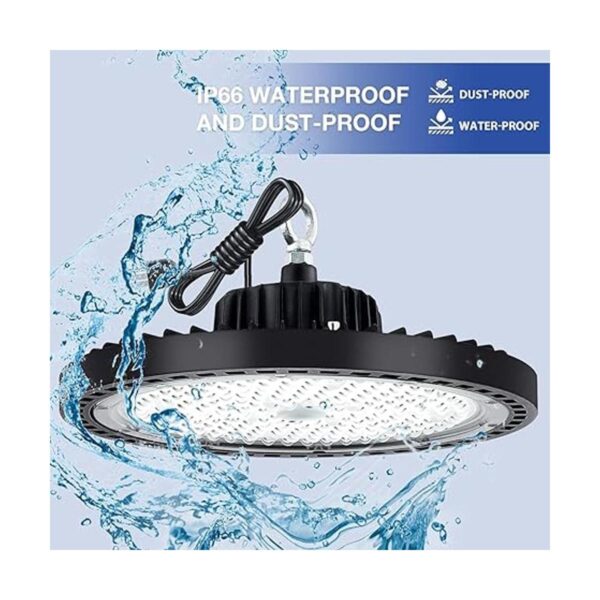 Paquete de 2 luces LED UFO de alta bahía luz LED de alta_4