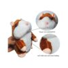 Paquete de 2 juguetes para hámster con diseño de animales_4