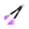 Paquete de 2 linternas UV con clip mini linterna táctica_1