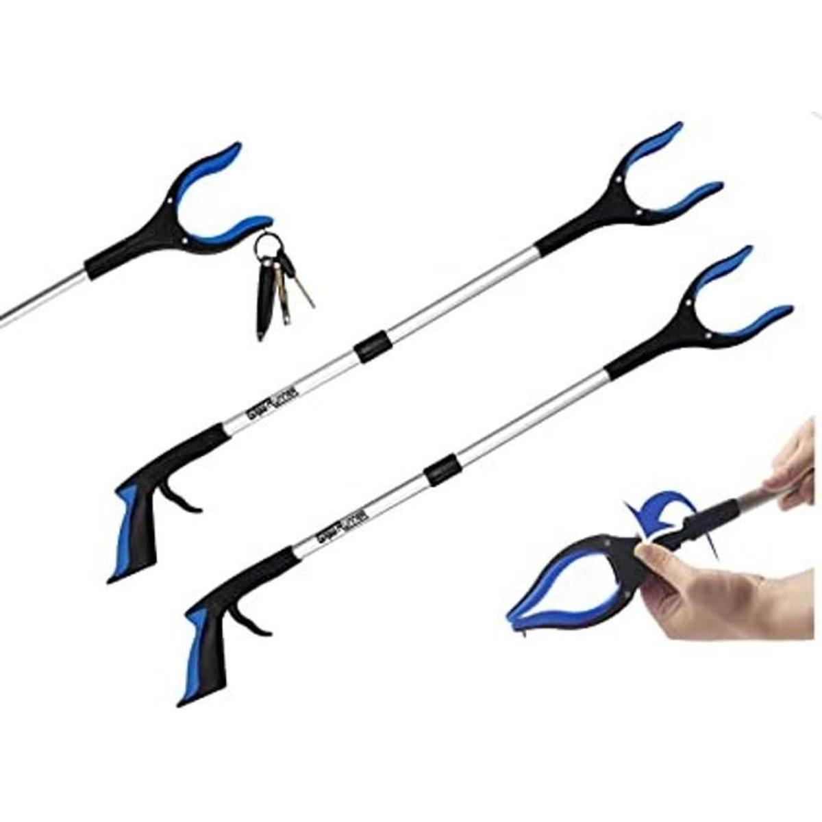 Paquete de 2 herramientas de agarre plegable GrabRunner de