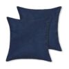 Paquete de 2 fundas de almohada de gamuza sintética ultra