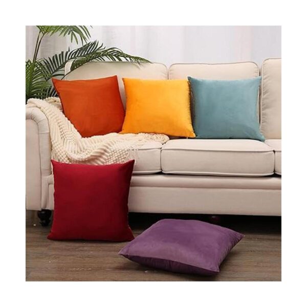 Paquete de 2 fundas de cojín cuadradas decorativas de