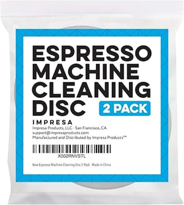 Paquete de 2 discos de limpieza Impresa Espresso para