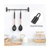 Paquete de 2 cucharas grandes de silicona para cocinar