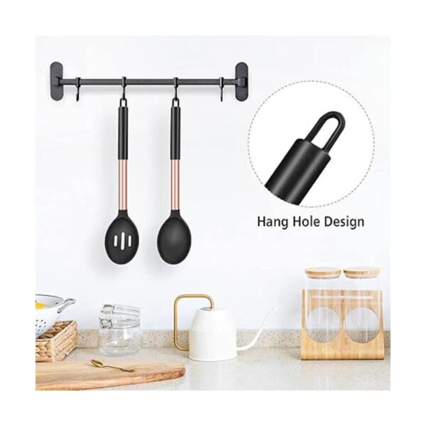 Paquete de 2 cucharas grandes de silicona para cocinar