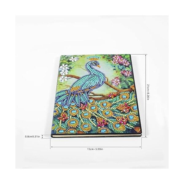 Paquete de 2 cuadernos de pintura de diamantes cubierta