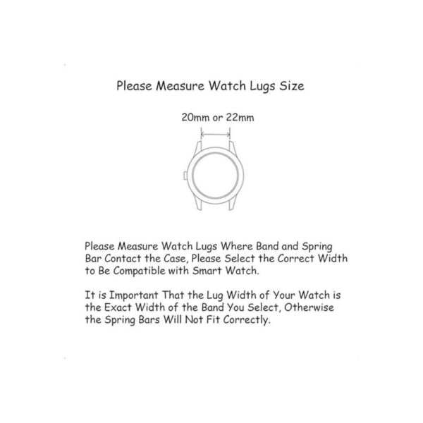 Paquete de 2 correas para Galaxy Watch Active 2_3