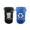 Paquete de 2 contenedores de basura y reciclaje para todo_1