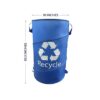 Paquete de 2 contenedores de basura y reciclaje para todo_2