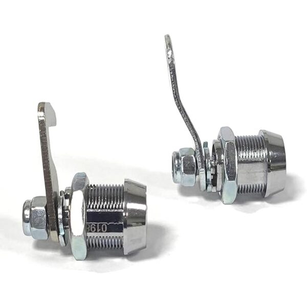 Paquete de 2 cerraduras de caja de herramientas tubular de