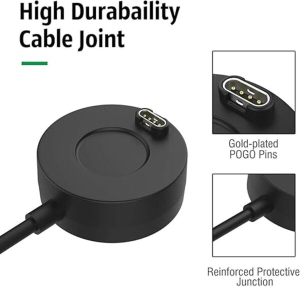 Paquete de 2 cargadores compatibles con Garmin Venu 2_4