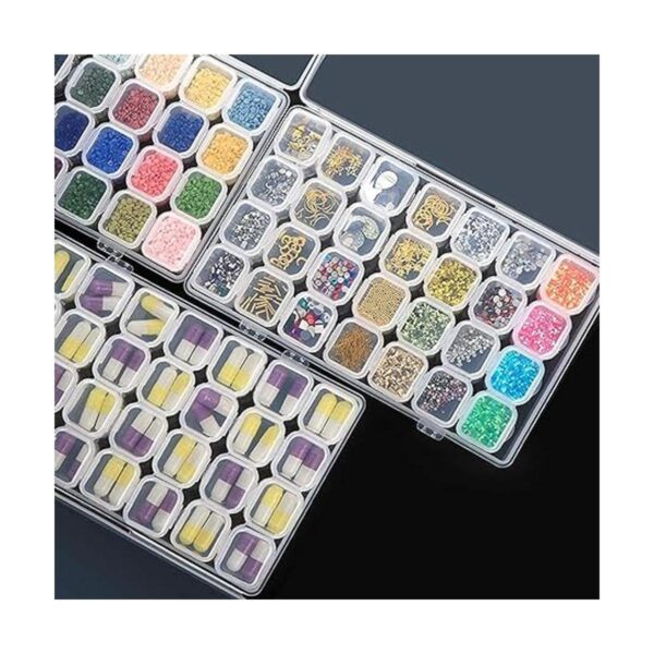 Paquete de 2 cajas de almacenamiento de pintura de_5