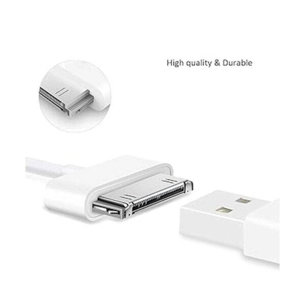 Paquete de 2 cables de carga de 30 pines compatibles con_4