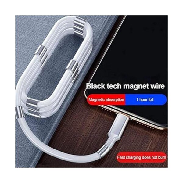 Paquete de 2 cables magnéticos de carga rápida USB C a USB_2