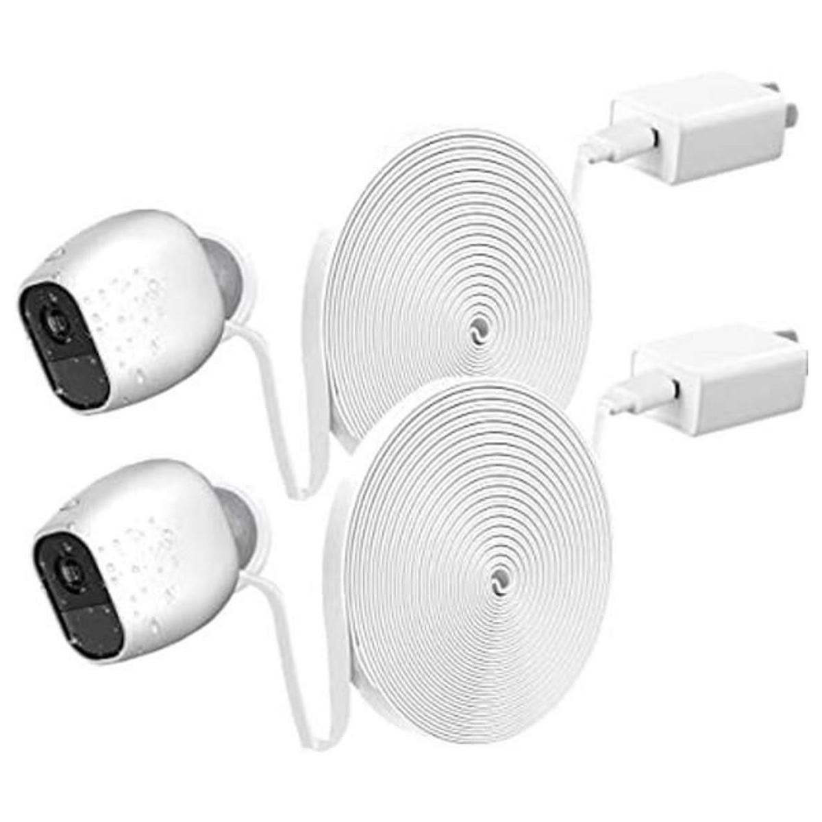 Paquete de 2 cables de alimentación Arlo Pro y Pro 2 y