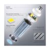 Paquete de 2 bombillas LED de maíz equivalente a 500 W_4
