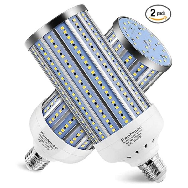 Paquete de 2 bombillas LED de maíz equivalente a 500 W_1