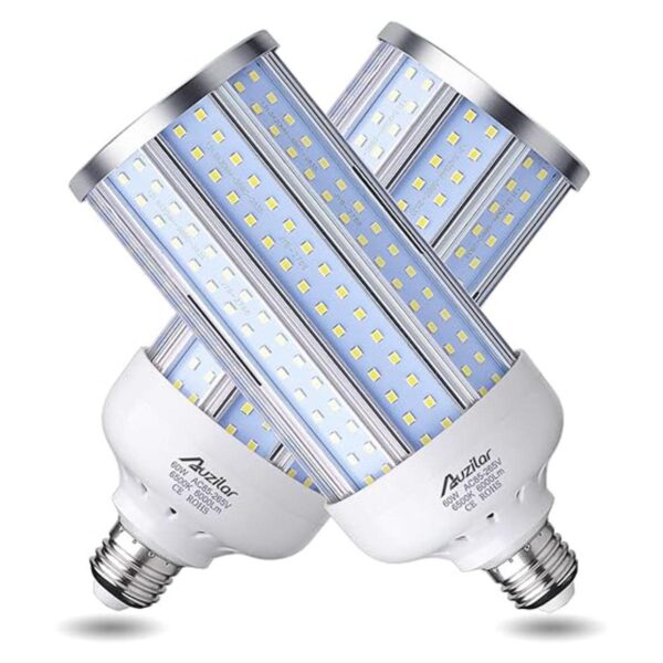 Paquete de 2 bombillas LED equivalente a 500 W de 60 W_1
