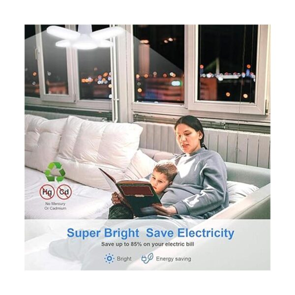 Paquete de 2 bombillas LED de 35 W equivalente a 150 W_3