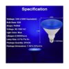 Paquete de 2 bombillas LED Par38 15 W equivalente a 100_2