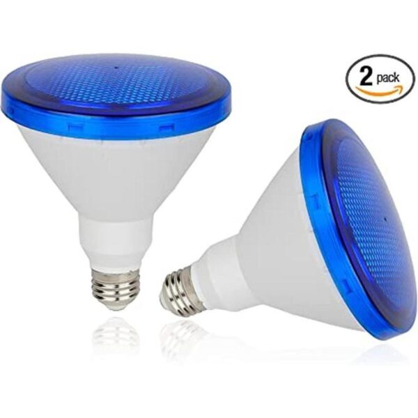 Paquete de 2 bombillas LED Par38 15 W equivalente a 100_1