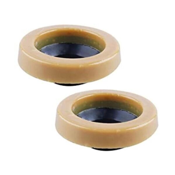 Paquete de 2 anillos de cera para inodoro junta de anillo_1