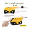Paquete de 2 adaptadores de rueda eléctrica para Dewalt 20_5