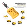 Paquete de 2 adaptadores de rueda eléctrica para Dewalt 20_4