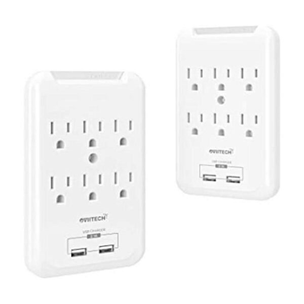Paquete de 2 adaptadores multifunción para toma de_1
