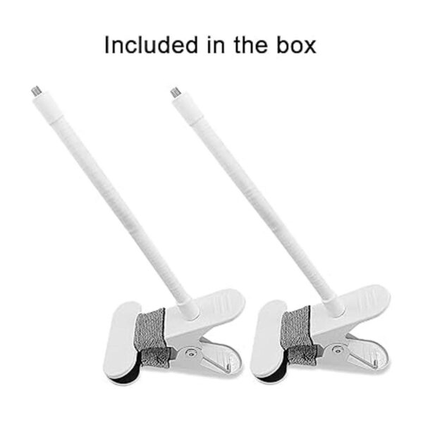 Paquete de 2 abrazaderas flexibles compatibles con Ring_4