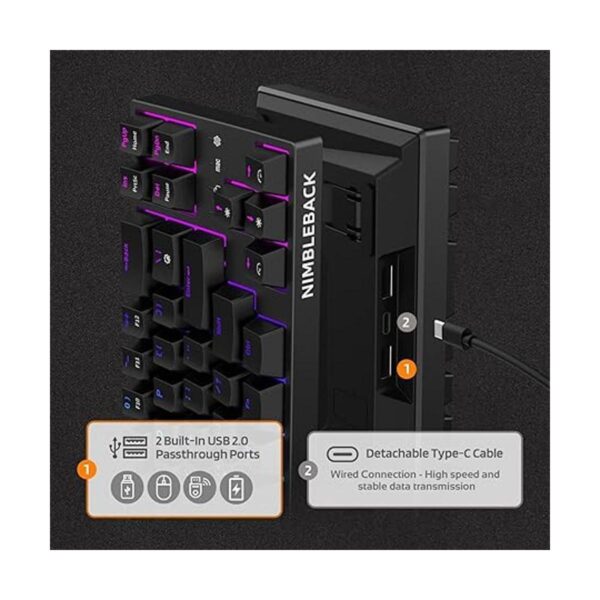 LTC NB681 Nimbleback Teclado mecánico con cable 65_5