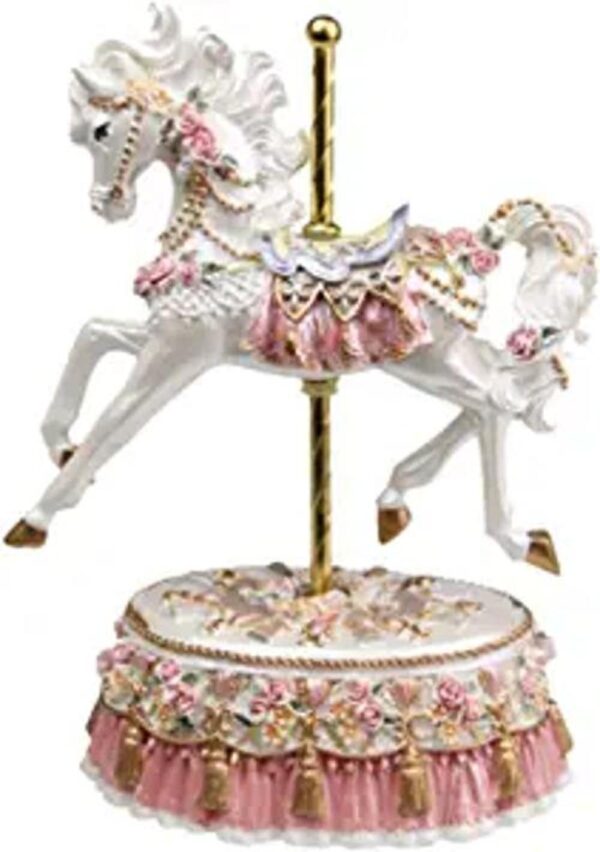 Love for you Carrusel Horse Music Box Cajas de música_1