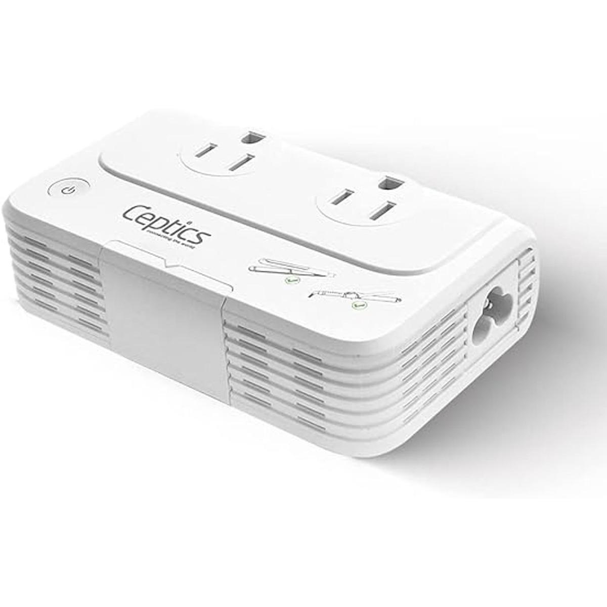 Convertidor de voltaje de 200 W de Ceptics convierte 220