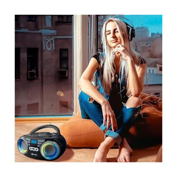 KLIM B3 CD Boombox Reproductor de CD de audio portátil_3