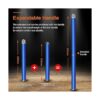 Juego de herramientas de torneado de torno de madera con_4