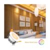 Iluminación LED empotrada de 2 pulgadas luz descendente_3