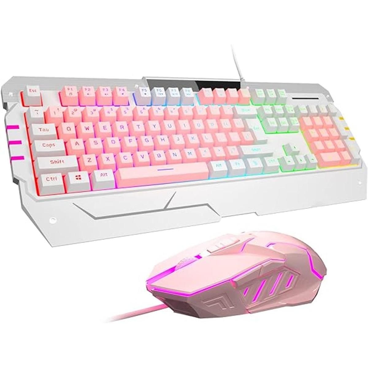 Combo de teclados y mouse USB para juegos de Keybaord