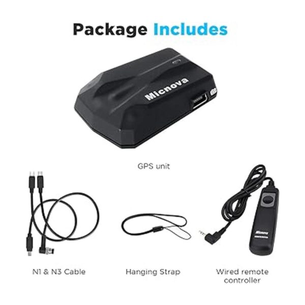 Micnova GPSN PLUS Receptor GPS para cámara Nikon D3100