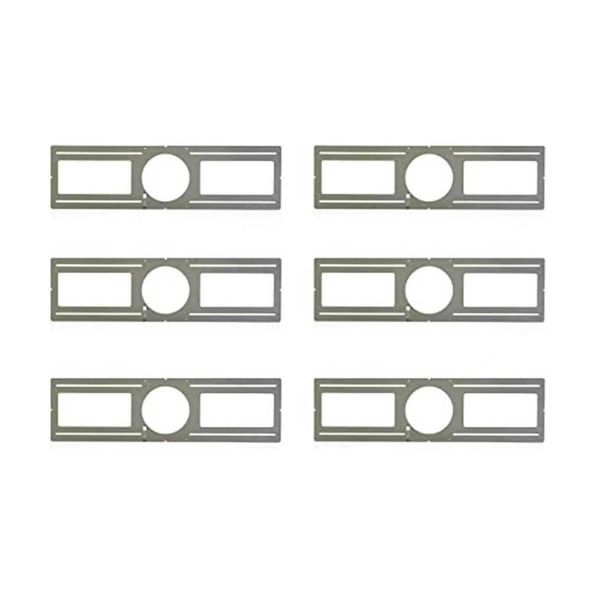 OhLectric Placa de luz LED empotrada Soporte de kit de