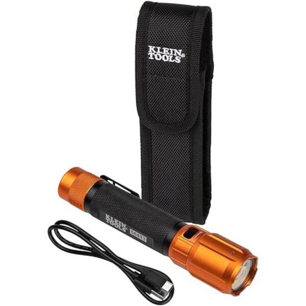 Klein Tools 56413 linterna LED recargable de 2 colores_1