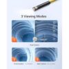 DEPSTECH Endoscopio inalámbrico de doble lente con 7_3