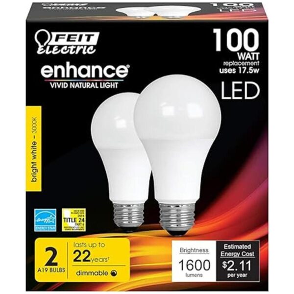 Feit Electric OM100DM930CA26 100 W equivalente a 175 W_2